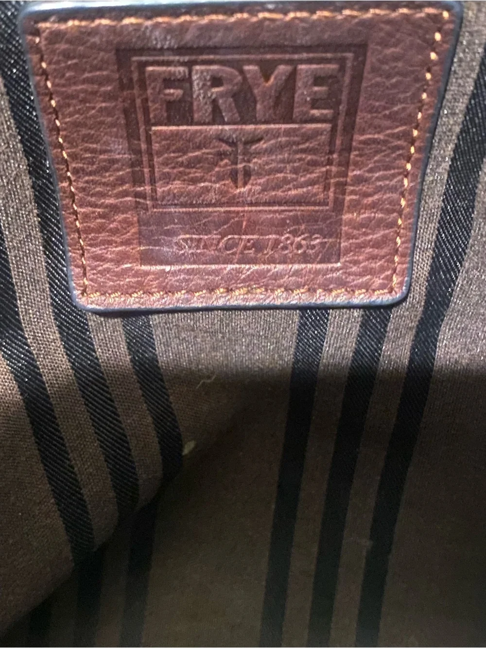 FRYE AND CO. classic brown